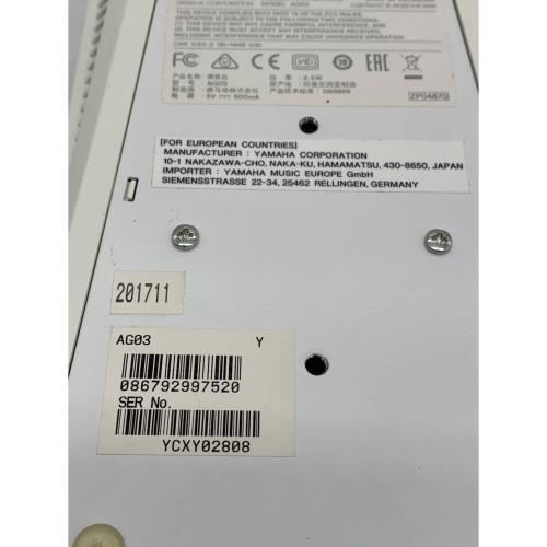 YAMAHA (ヤマハ) ウェブキャスティングミキサー AG03