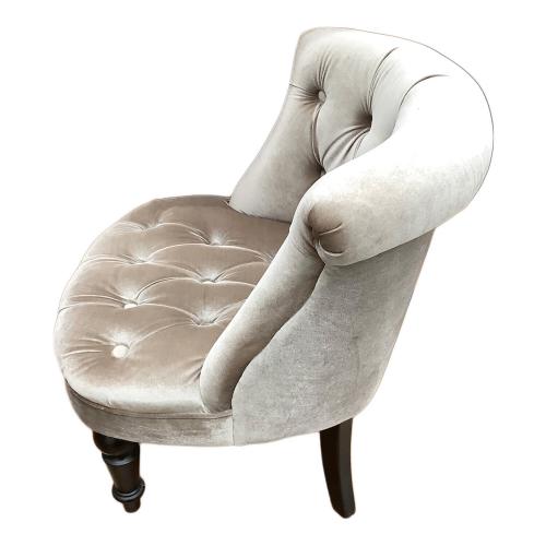 ラムズゲイトチェア ベルベット ピンク