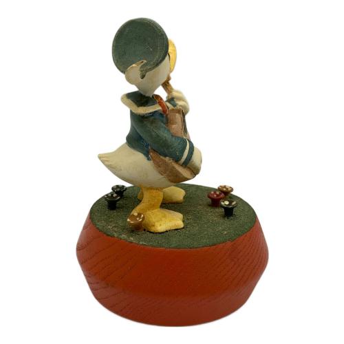 ANRI (アンリ) ドナルド 木彫りオルゴール イタリア製/曲名『MY WAY』@