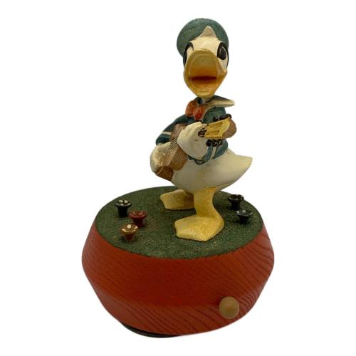 ANRI (アンリ) ドナルド 木彫りオルゴール イタリア製/曲名『MY WAY』@