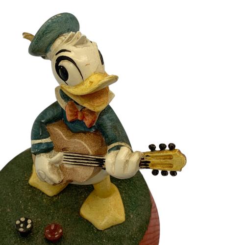 ANRI (アンリ) ドナルド 木彫りオルゴール イタリア製/曲名『MY WAY』@