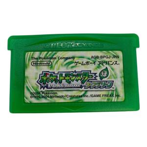 ポケットモンスターリーフグリーン ゲームボーイアドバンス用ソフト CERO A (全年齢対象)