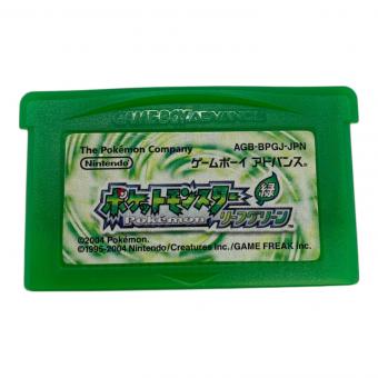 ポケットモンスターリーフグリーン ゲームボーイアドバンス用ソフト CERO A (全年齢対象)