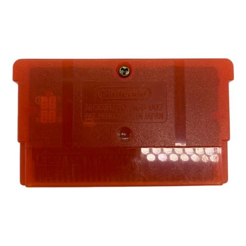 ポケットモンスターファイヤレッド ゲームボーイアドバンス用ソフト CERO A (全年齢対象)