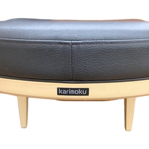 karimoku (カリモク) ダイニングチェアー ブラック×ブラウン