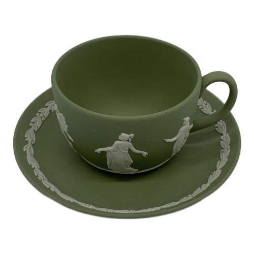 Wedgwood (ウェッジウッド) カップ&ソーサー ダンシングアワー グリーン ジャスパー