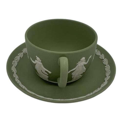 Wedgwood (ウェッジウッド) カップ&ソーサー ダンシングアワー グリーン ジャスパー