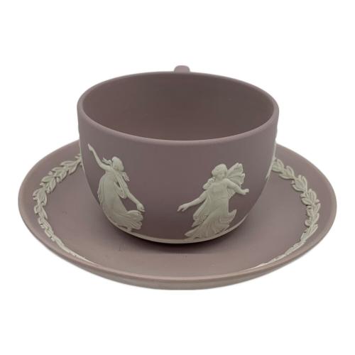 Wedgwood (ウェッジウッド) カップ&ソーサー ピンク ダンシングアワー ジャスパー
