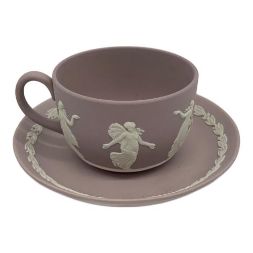 Wedgwood (ウェッジウッド) カップ&ソーサー ピンク ダンシングアワー ジャスパー