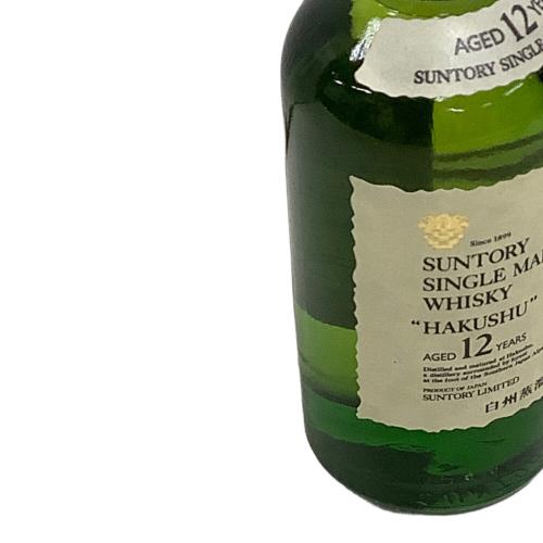サントリー 白州 ジャパニーズウィスキー 12年 50ml