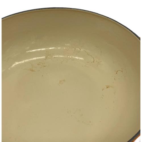 LE CREUSET (ルクルーゼ) ビュッフェ・キャセロール 22cm SIZE 22cm オレンジ