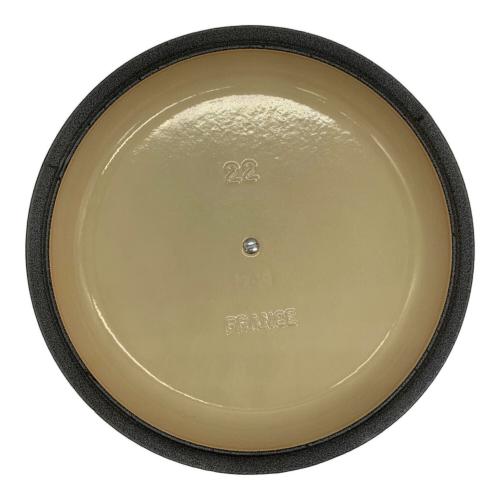 LE CREUSET (ルクルーゼ) ビュッフェ・キャセロール 22cm SIZE 22cm オレンジ