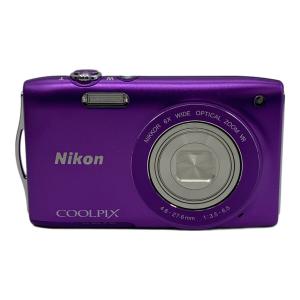 Nikon (ニコン) デジタルカメラ COOLPIX S3300 通電確認済