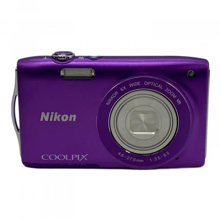 Nikon (ニコン) デジタルカメラ COOLPIX S3300 通電確認済｜トレファク