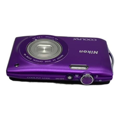 Nikon (ニコン) デジタルカメラ COOLPIX S3300 通電確認済