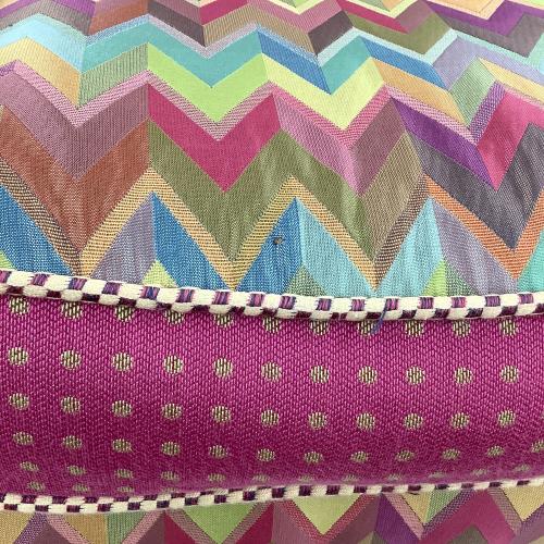 MACKENZIE CHILDS (マッケンジー・チャイルズ) 1人掛けソファー 351 マルチカラー