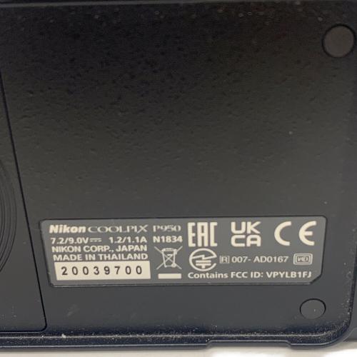 Nikon (ニコン) コンパクトデジタルカメラ COOLPIX P950 ※買取時通電のみ動作確認済み