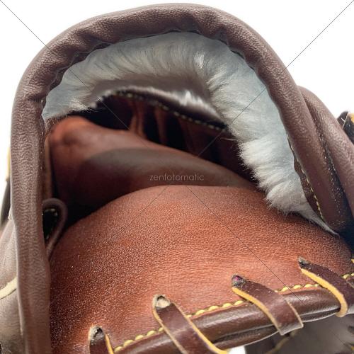 MIZUNO (ミズノ) PROFESSIONAL MODEL/CREST HIDE グローブ 旧ラベル ブラウン