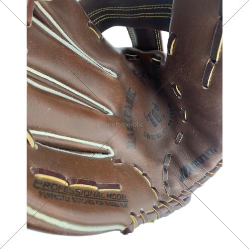 MIZUNO (ミズノ) PROFESSIONAL MODEL/CREST HIDE グローブ 旧ラベル ブラウン