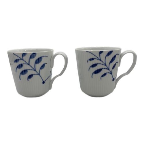 ROYAL COPENHAGEN (ロイヤル・コペンハーゲン) ペアマグカップ ブルーフルーテッド