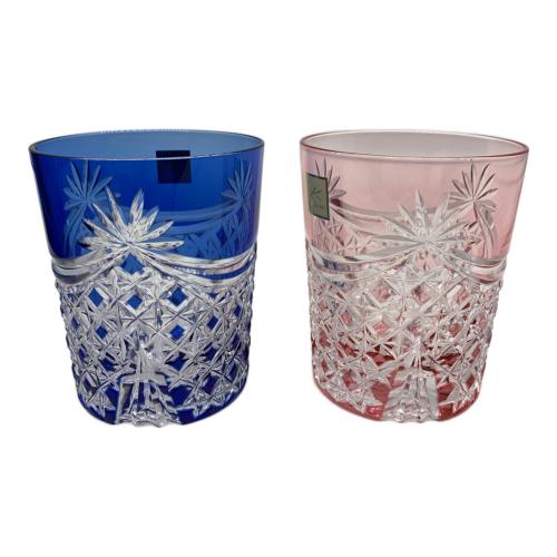 KAGAMI (カガミ) 切子ペアロックグラス