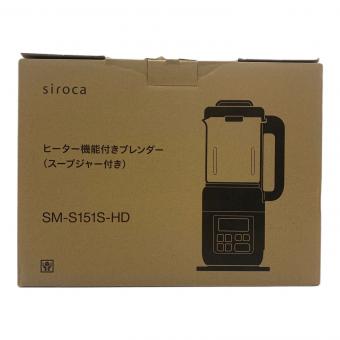 siroca (シロカ) ヒーター機能付ブレンダー SM-S151S-HD