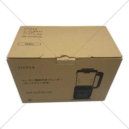 siroca (シロカ) ヒーター機能付ブレンダー SM-S151S-HD