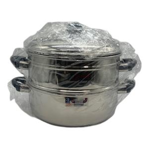 NIYACO 3層鋼鍋 OJ-19-1S シルバー