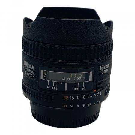【美品】ニコン NIKON AF Nikkor 16mm F2.8D 広角レンズ Nikon (ニコン) レンズ AF FISHEYE NIKKOR 16mm f2.8d｜トレファクONLINE