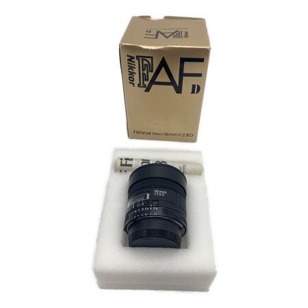 ほぼ未使用 ニコン AＦ 16mm f2.8D Nikon (ニコン) レンズ AF FISHEYE NIKKOR 16mm f2.8d｜トレファクONLINE