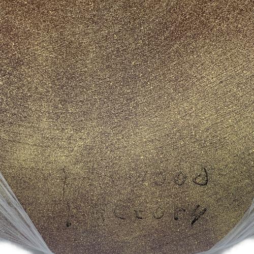 Fatwood Factory (ファットウッド ファクトリー) 金粉撒き朱漆塗り薪割り台L