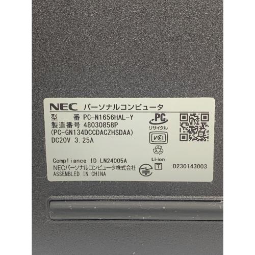NEC (エヌイーシー) ノートパソコン PC-N1656HAL-Y LaVie