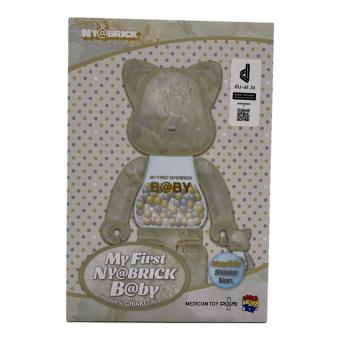 MEDICOM TOY (メディコムトイ) NY@BRICK MY FIRST NY@BRICK BABY Marble Stone Ver 100％ & 400％ フィギュア