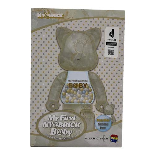 MEDICOM TOY (メディコムトイ) NY@BRICK MY FIRST NY@BRICK BABY Marble Stone Ver 100％ & 400％ フィギュア