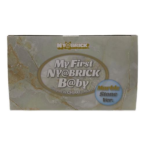 MEDICOM TOY (メディコムトイ) NY@BRICK MY FIRST NY@BRICK BABY Marble Stone Ver 100％ & 400％ フィギュア