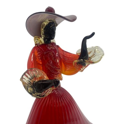 VENETIAN GLASS (ベネチアングラス) フィギュリン 貴婦人