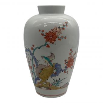 柿右衛門 (カキエモン) 花瓶 菊鳥紋