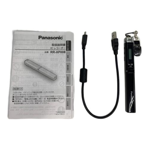 Panasonic (パナソニック) ICレコーダー RR-XP008-K