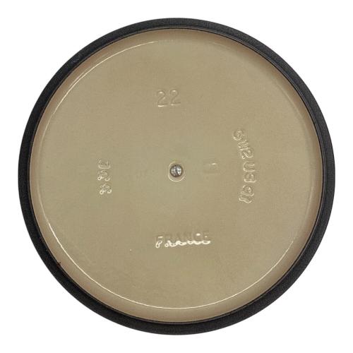LE CREUSET (ルクルーゼ) 両手鍋 22cm レッド ココット・ロンド