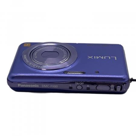 2376【ジャンク】Panasonic　LUMIX　DMC-FX80 Panasonic (パナソニック) デジタルカメラ DMC-FX80 LUMIX｜トレファク