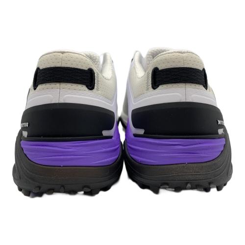 PUMA (プーマ) ゴルフシューズ 31021911 メンズ SIZE 27cm ホワイト×パープル