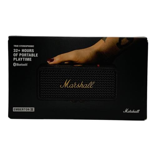 Marshall (マーシャル) Bluetooth対応スピーカー EMBERTON Ⅲ