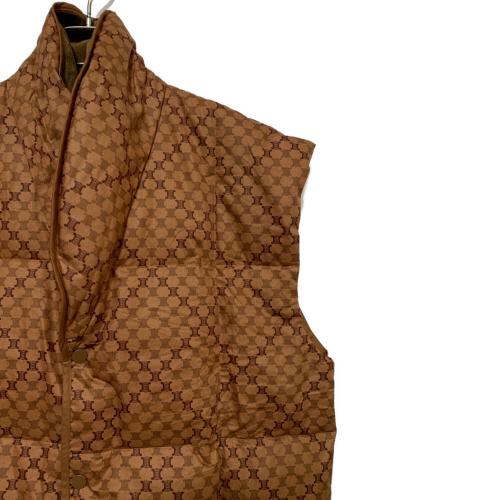 CELINE (セリーヌ) ダウンベスト SAF1553768 レディース MLサイズ ブラウン