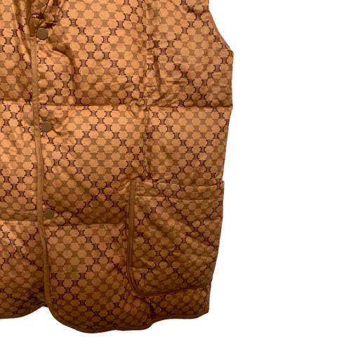CELINE (セリーヌ) ダウンベスト SAF1553768 レディース MLサイズ ブラウン