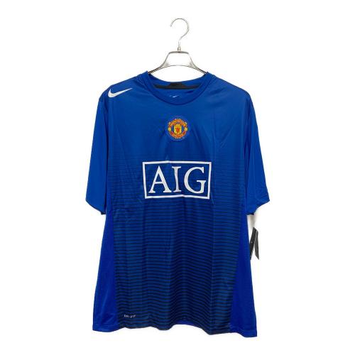 NIKE (ナイキ) ゲームシャツ 377419 MANCHESTER UNITED 2011 TRAINING FOOTBALL SHIRT メンズ SIZE XL ブルー
