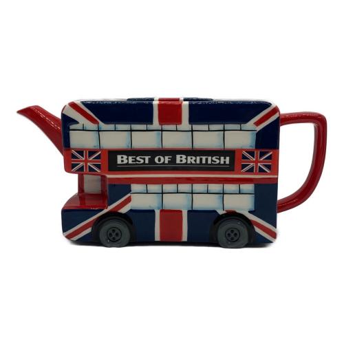 THE GREAT  BRITISH POTTERY COMPANY ティーポット Union Jack bus teapot