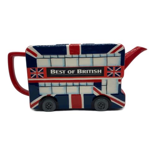 THE GREAT  BRITISH POTTERY COMPANY ティーポット Union Jack bus teapot