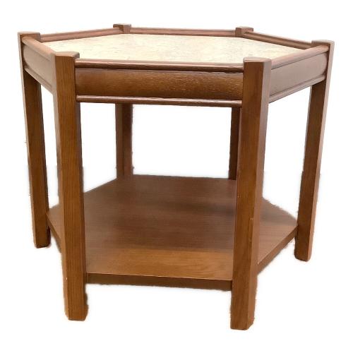 ACME Furniture (アクメファニチャー) サイドテーブル 10 ブラウン BROOKS HEXAGON TABLE