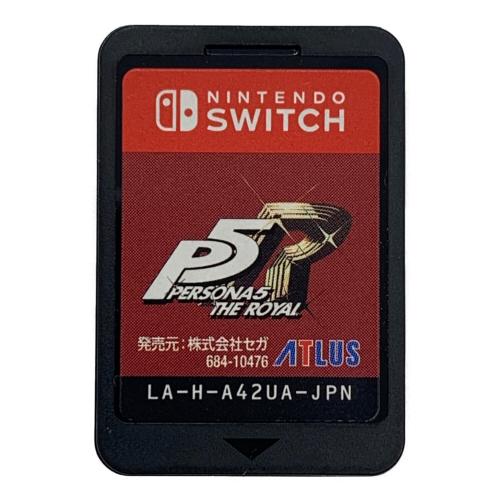 ATLUS (アトラス) ペルソナ5 ザ・ロイヤル Nintendo Switch用ソフト CERO C (15歳以上対象)