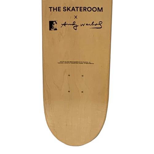 THE SKATEROOM (ザ スケートルーム) スケートボード アートスケートボードデッキ Andy WARHOL Colored Campbell's Soup Blood